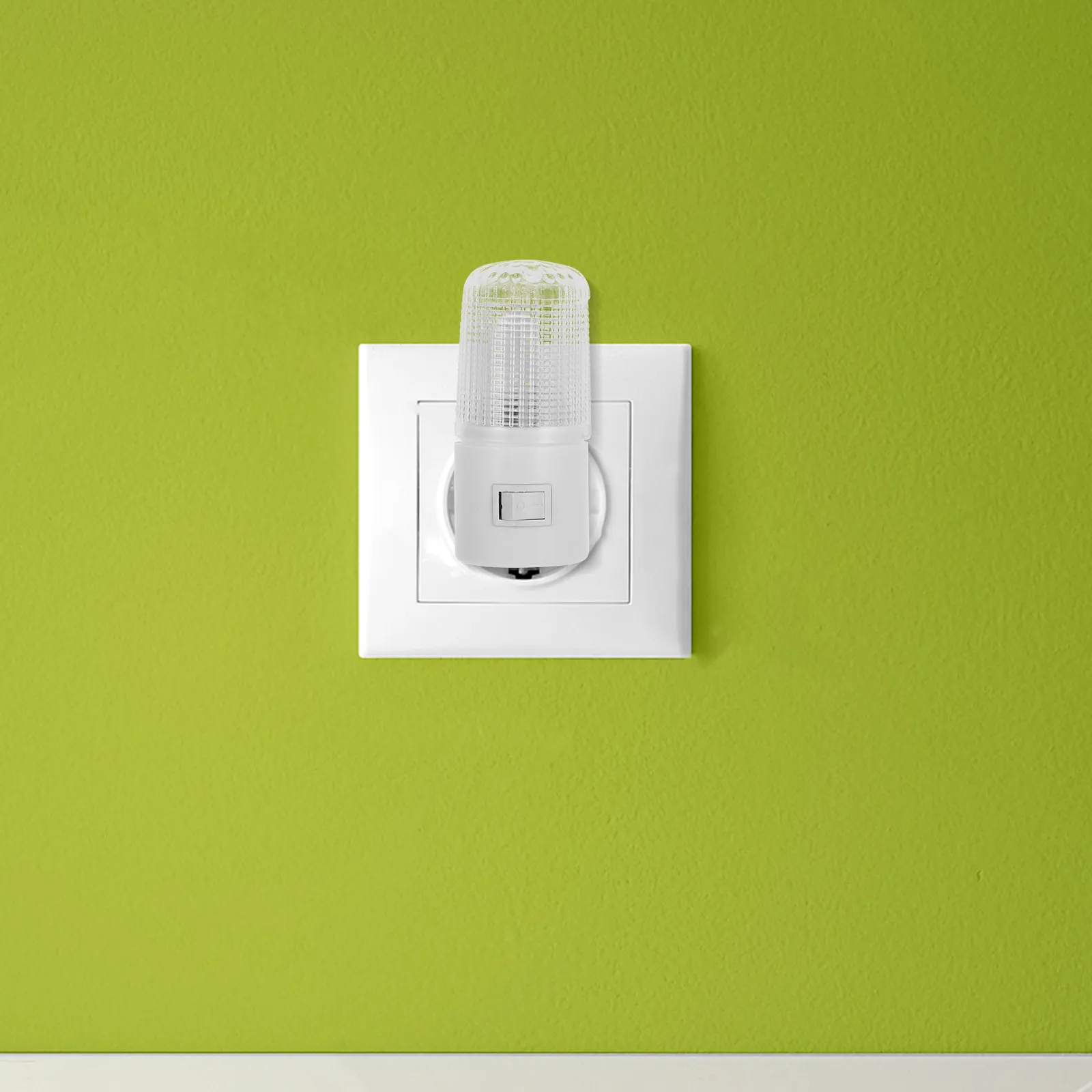 Mini LED Night Light 3W Bulb Plug in on Off Switch for Bedroom Bathroom Room Soft Soothing Decorative Night Light