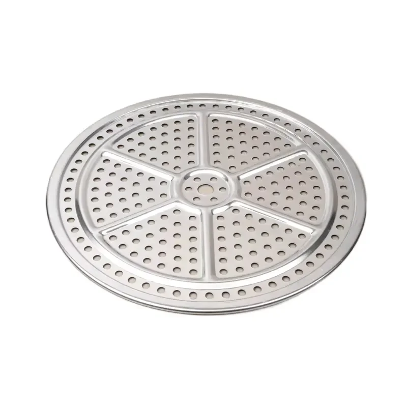 for Custom Aluminum Steamer Plate Round Perforated Steamer Pad Pot Steaming Home Kitchen Cookware Accessories