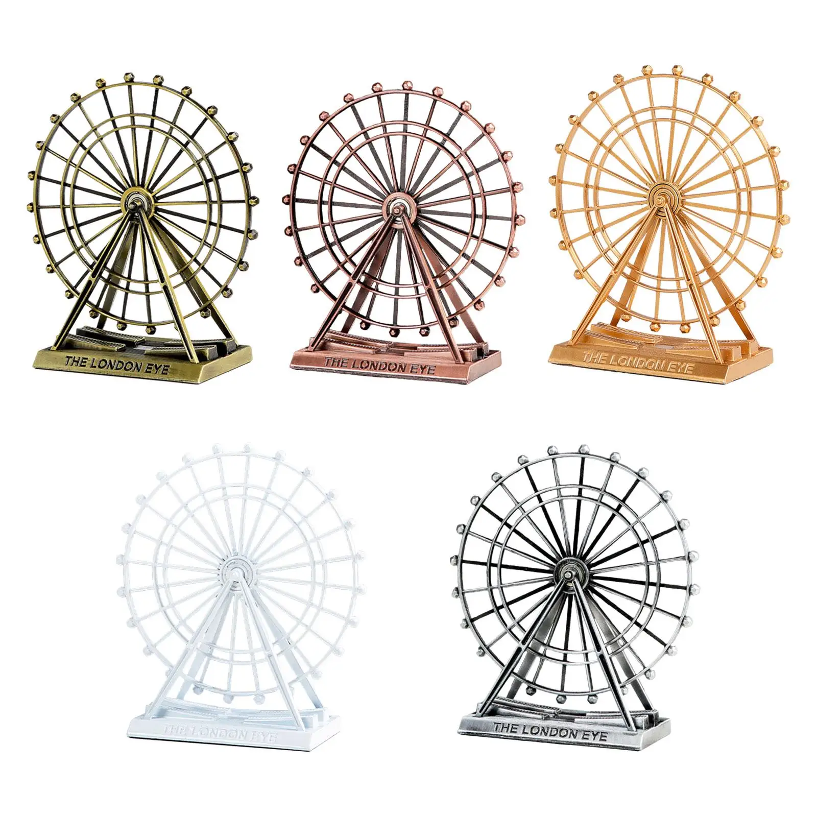 Rotatable Ferris Wheel Decoration Ferris Wheel Sculpture Table Centerpieces