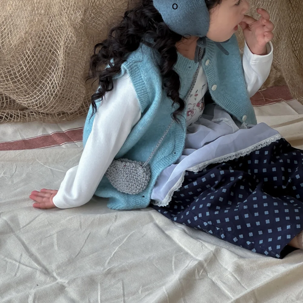 

Детские штаны в корейском стиле сезона, брюки с геометрическим принтом в стиле ретро, хлопковые и льняные свободные шаровары для маленьких девочек и мальчиков