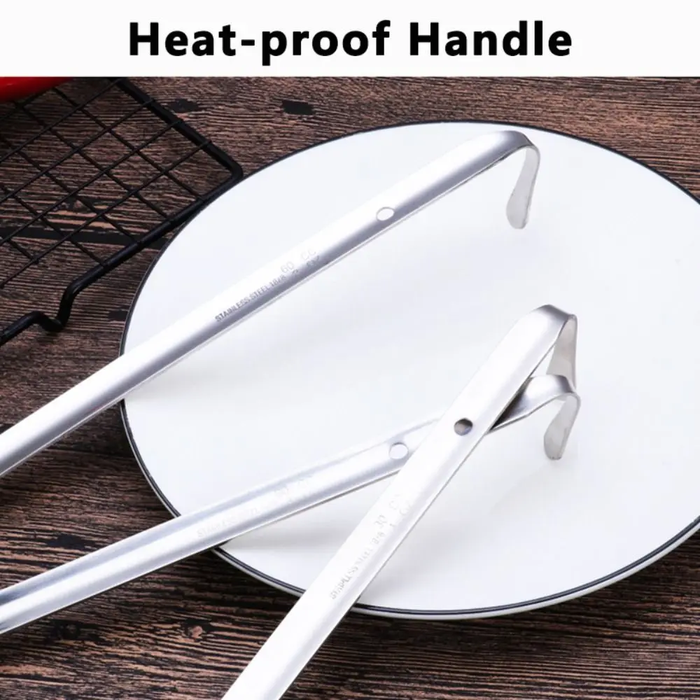 Professional Stainless Steel Measuring Ladle 1/2/3oz with Hanging Hook Ounce Scoop Deepened Scoop Kitchen Scoop Portion Control