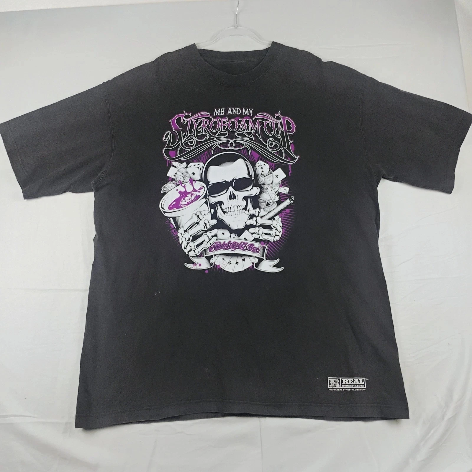 

Real Street Kloze Pop Rap Music Band Promo Shirt Size 5XL RARE VTG Y2K Dream USA American Band Singer Short-sleeved Women