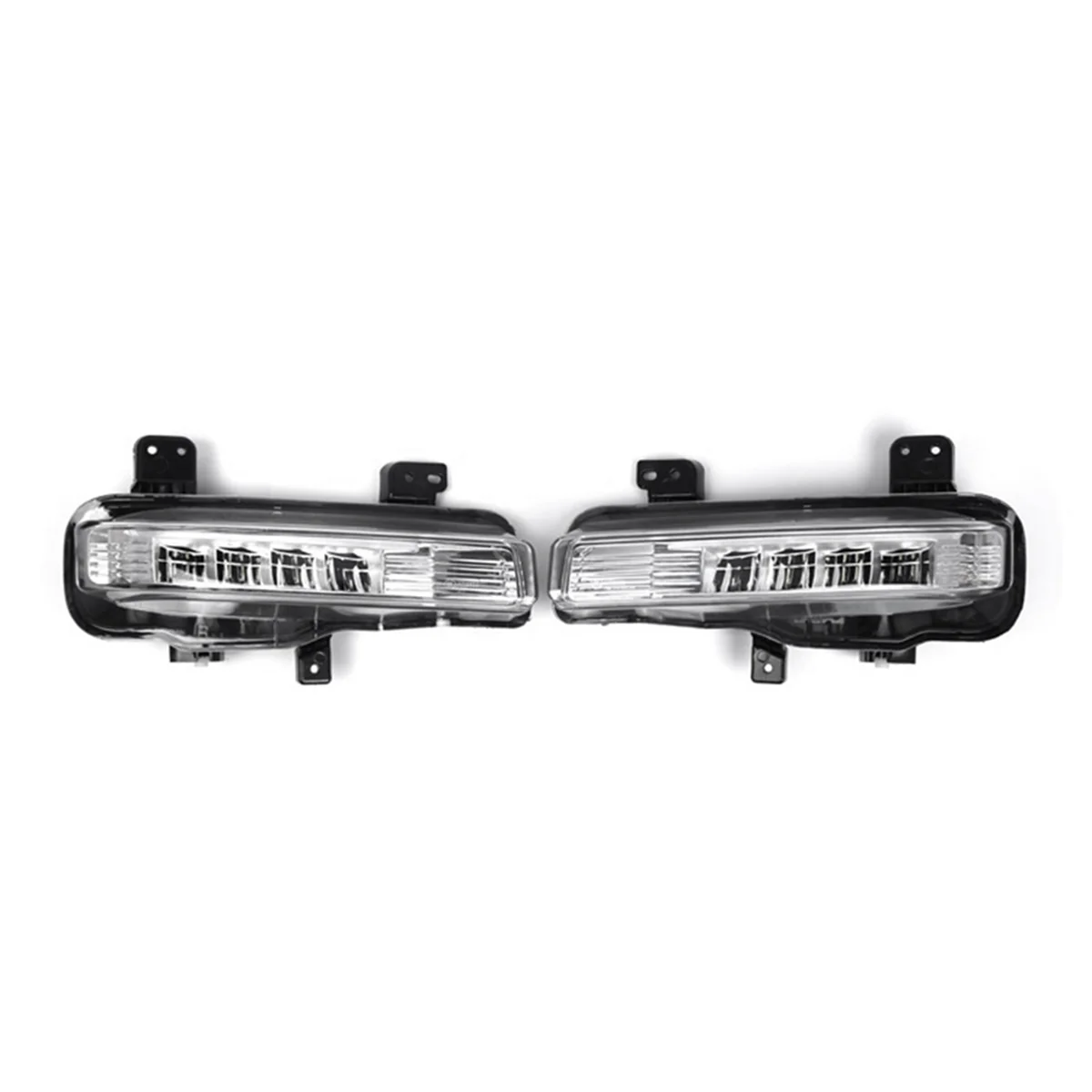 Led Daytime Running Lights Fog Lights Kits Bumper Lamps for Ford Explorer 2020-2023