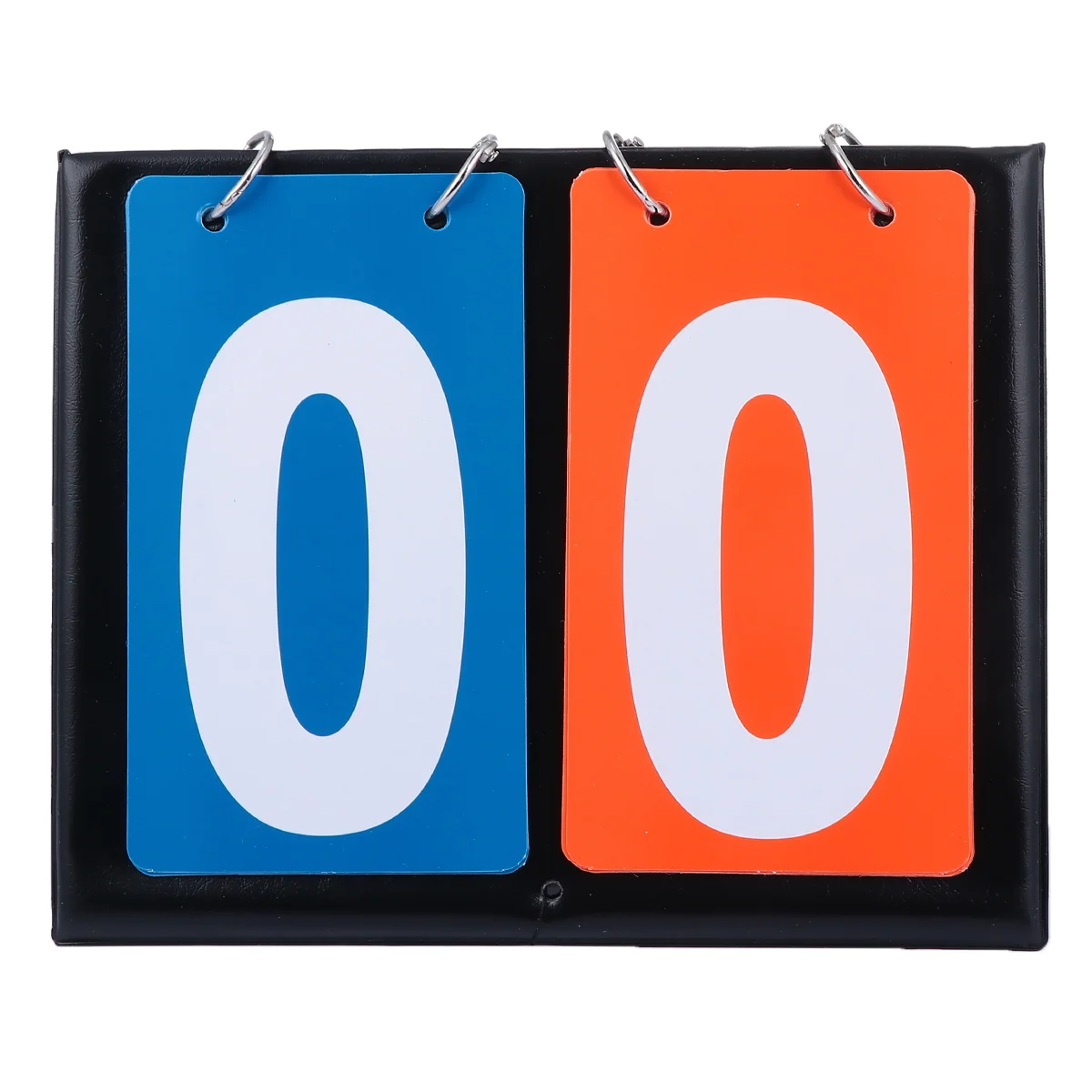 

Basketball Scoreboard Lightweight PVC Durable 2- Flip Scorekeeping Board for Sports Match Table Tennis Badminton