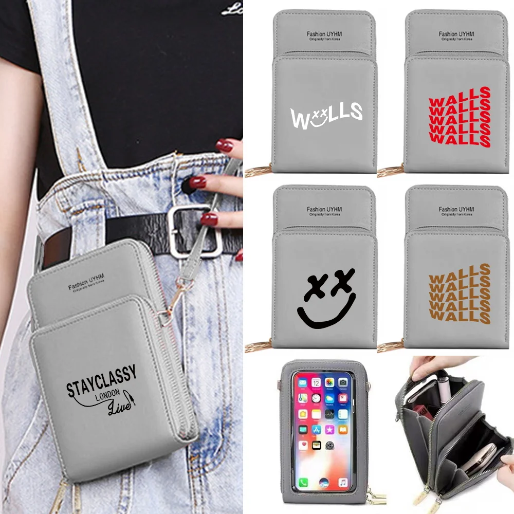 

Elegant Multi Pocket Phone Crossbody Walls Print with Premium Finish and Adjustable Strap Suitable for Casual and Daily Outings