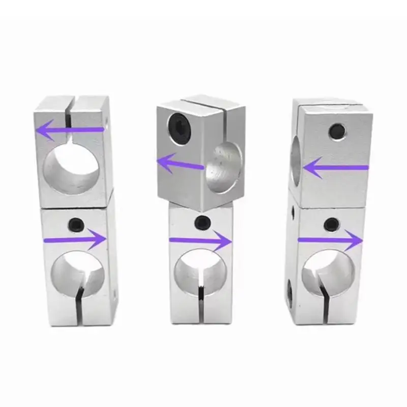 Optical Axis Angle Fixed Cross Fixed Clamp Universal Joint 360 Degree Rotation Adjustable Steel Pipe Connector