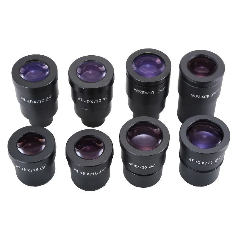 Continuous Variant Microscopy Professional High Eye Point Wide-angle High-power Eyepiece 10 Times 20 Times 30 Times Interface