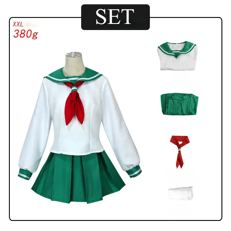 

Cy2025 Halloween Costume of the anime Inuyasha Nippori Gowei, student skirt, JK sailor dress, Japanese school uniform