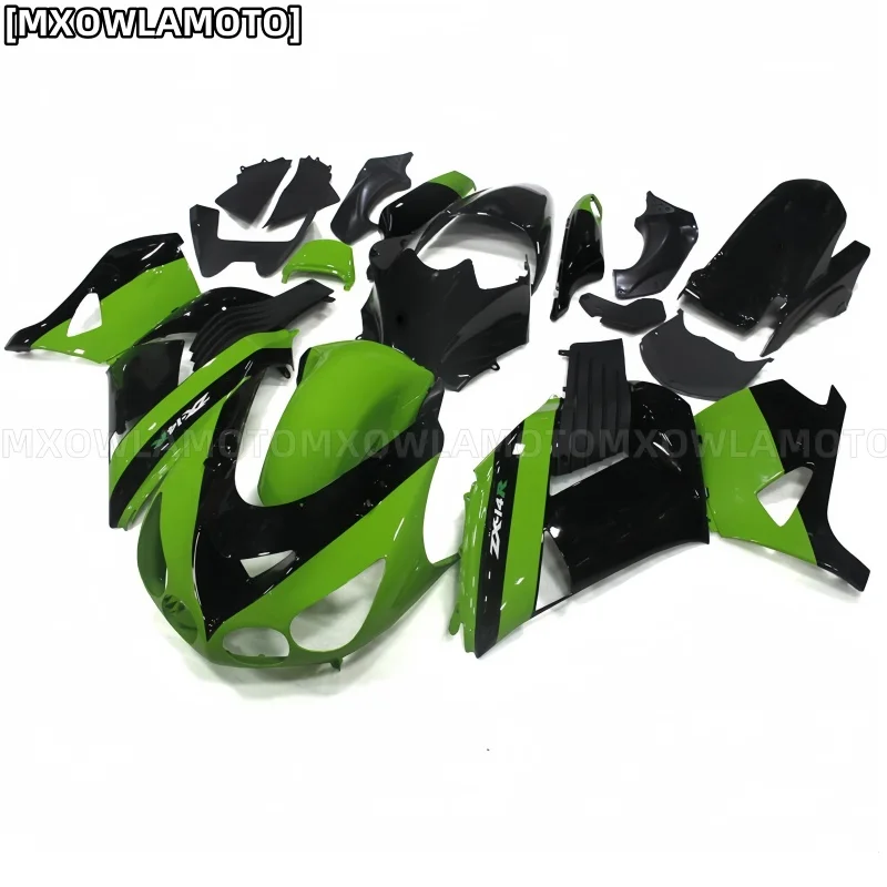 

For Zx14r Body Kit 2006-2011 ZZR 1400 2011 Zx14 Zx-14r Fairing Kit 2006 2007 2008 2009 2010 2011 Green Color Fairing