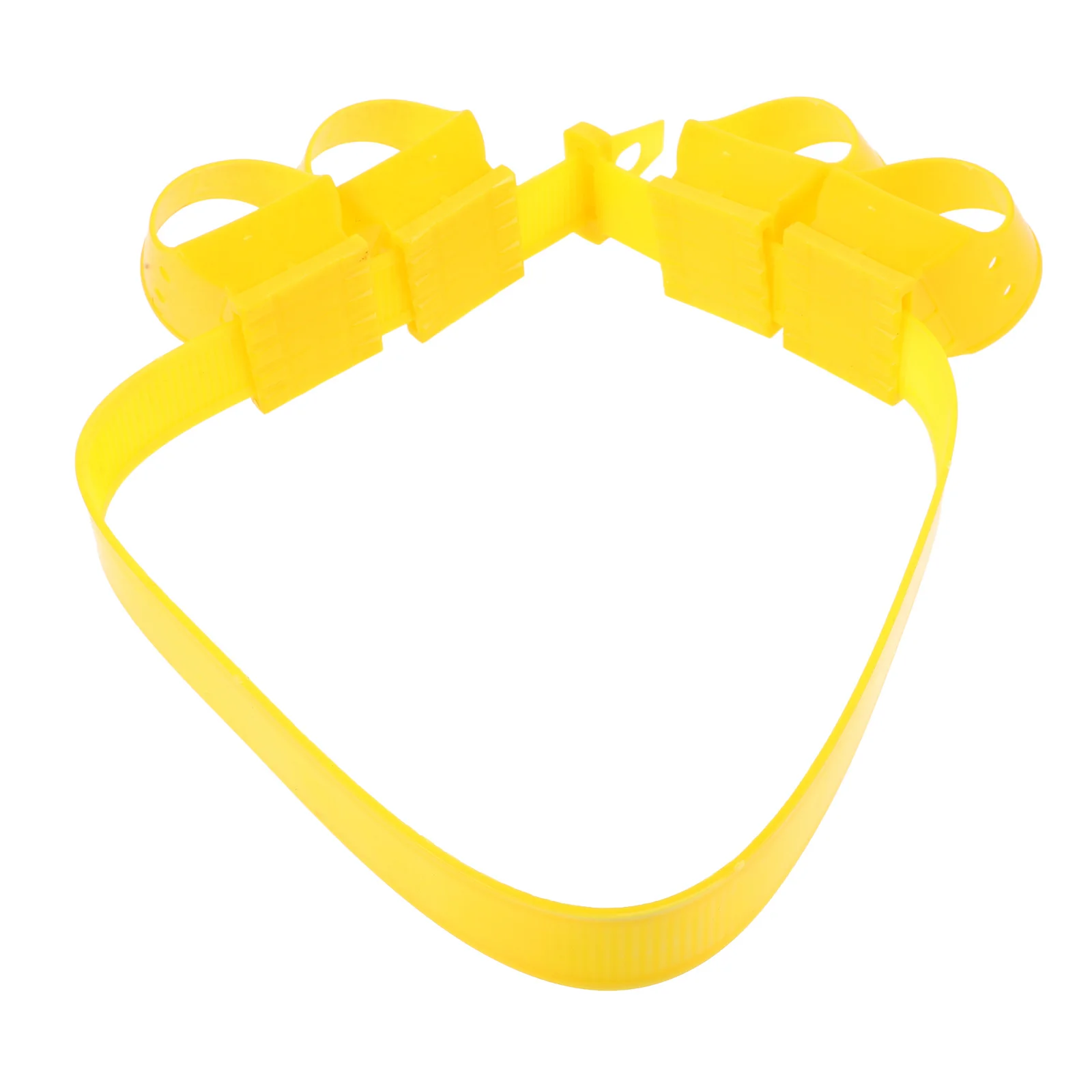 

1Set Tree Fixator Durable Plastic Adjustable Windproof Tree Support Strap for Large and Young Trees Garden Plant Holding Strap