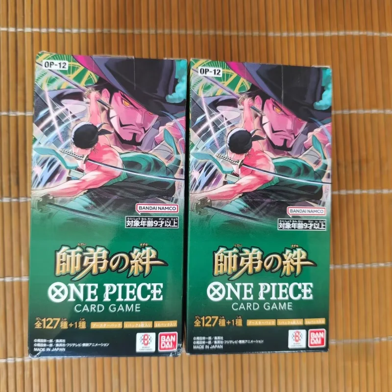 재고 있음 정품 반다이 원피스 카드 게임 Op10-12 일본판 일본 Tcg 카드 부스터 박스 카드 컬렉션 생일 선물