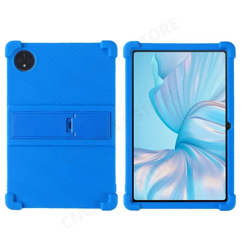 4 Thicken Cornors Silicone Cover with Kickstand For Blackview Oscal Pad 7 2024 Case 10.1