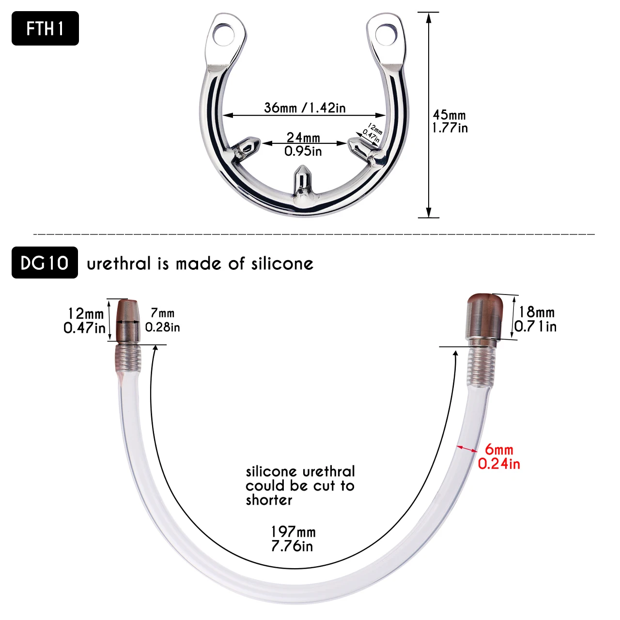 FRRK Dormant BDSM Hollow Chastity Cock Cage Built-in Lock Penis Abstinence Role Playing Erotic Adult Sex Toy for Men Gay Sexshop - view 4