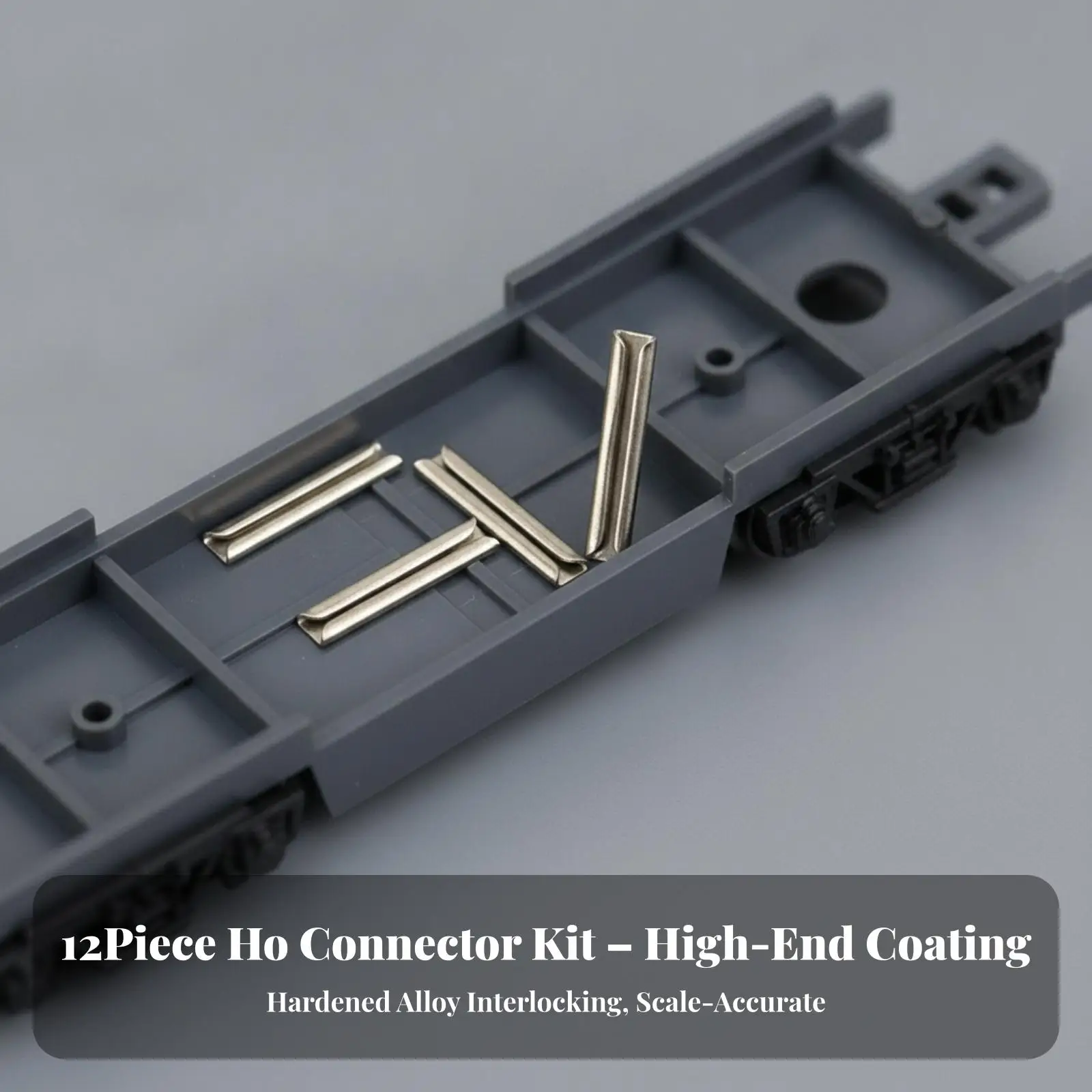 Model Train Wheel Connector Metal HO Scale Replacement Parts for 1 87 Layout Building Supply