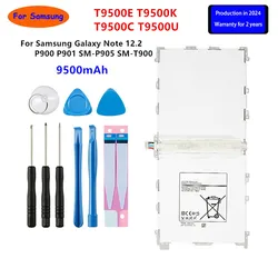 Brand New Tablet T9500E T9500K T9500C T9500U Battery 9500mAh For Samsung Galaxy Note 12.2 P900 P901 P905 T900 P900 +Tools