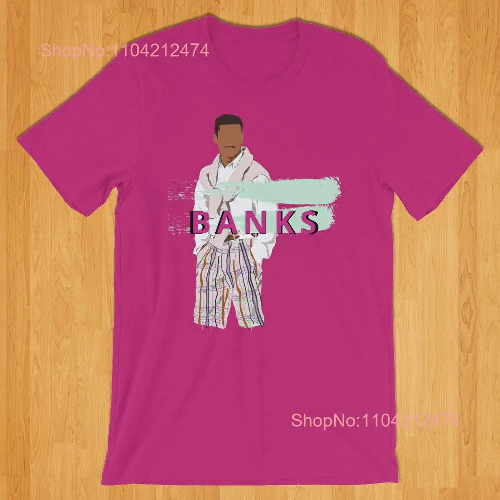 Banks T Shirt The Fresh Prince Carlton Classic TV 90's 80's for Boyfriend long or short sleeves