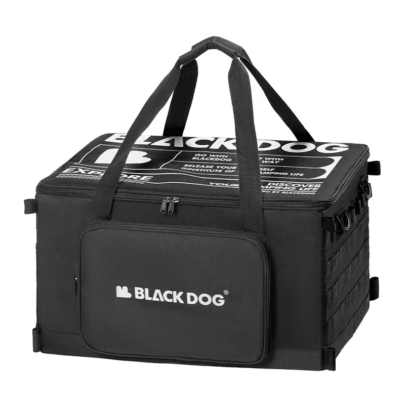 BLACKDOG 51L Foldable Large-capacity Storage Bag Outdoor Organizer Multi-purpose Storage BagBox with Velcro