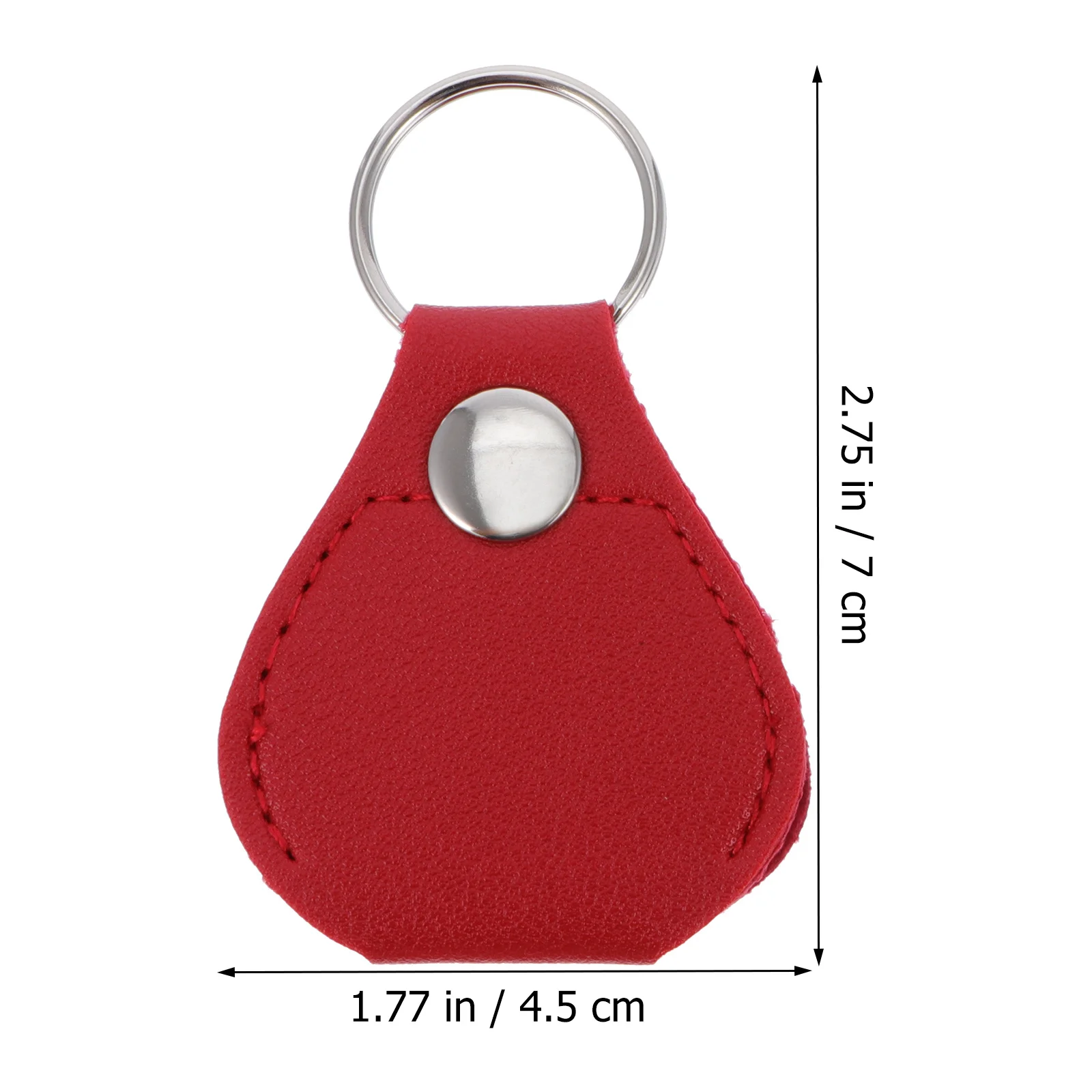 

6 Pcs Guitar Pick Keychain Case Instrument Holder Heavy Accessories Bag for Picks Man