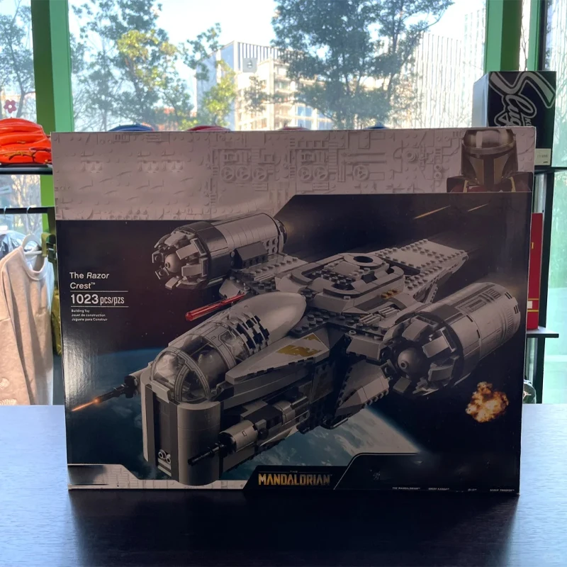 1023 pièces The Razored Crest blocs de construction exclusifs briques 75292 étoiles jouets pour enfants cadeaux de noël décoration de noël 2025