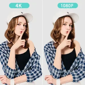 

Веб-камера 2026 4K EPTZ с 4-кратным цифровым зумом, автоматическим фокусированием AI, ИК-пультом ДУ, USB, Plug and Play