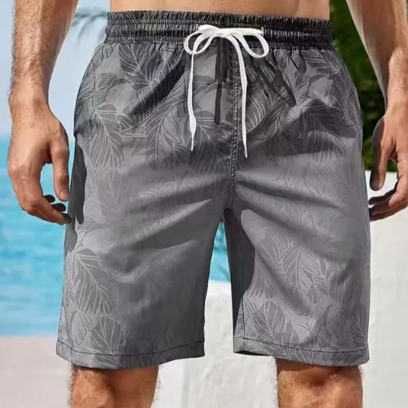 Simple Pineapple Graphic Beach Shorts Pants Men 3D Printing Surf Board Summer Hawaii Swimsuit Swim Trunks Cool Ice