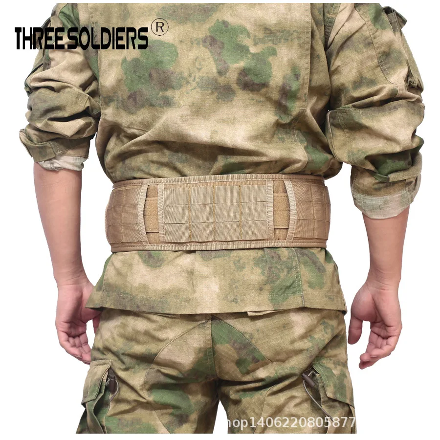 Live CS Tactical Nylon Waistband Outdoor Men\'s Training Waistband Multi use Tool Hanging MOLLE Waistband