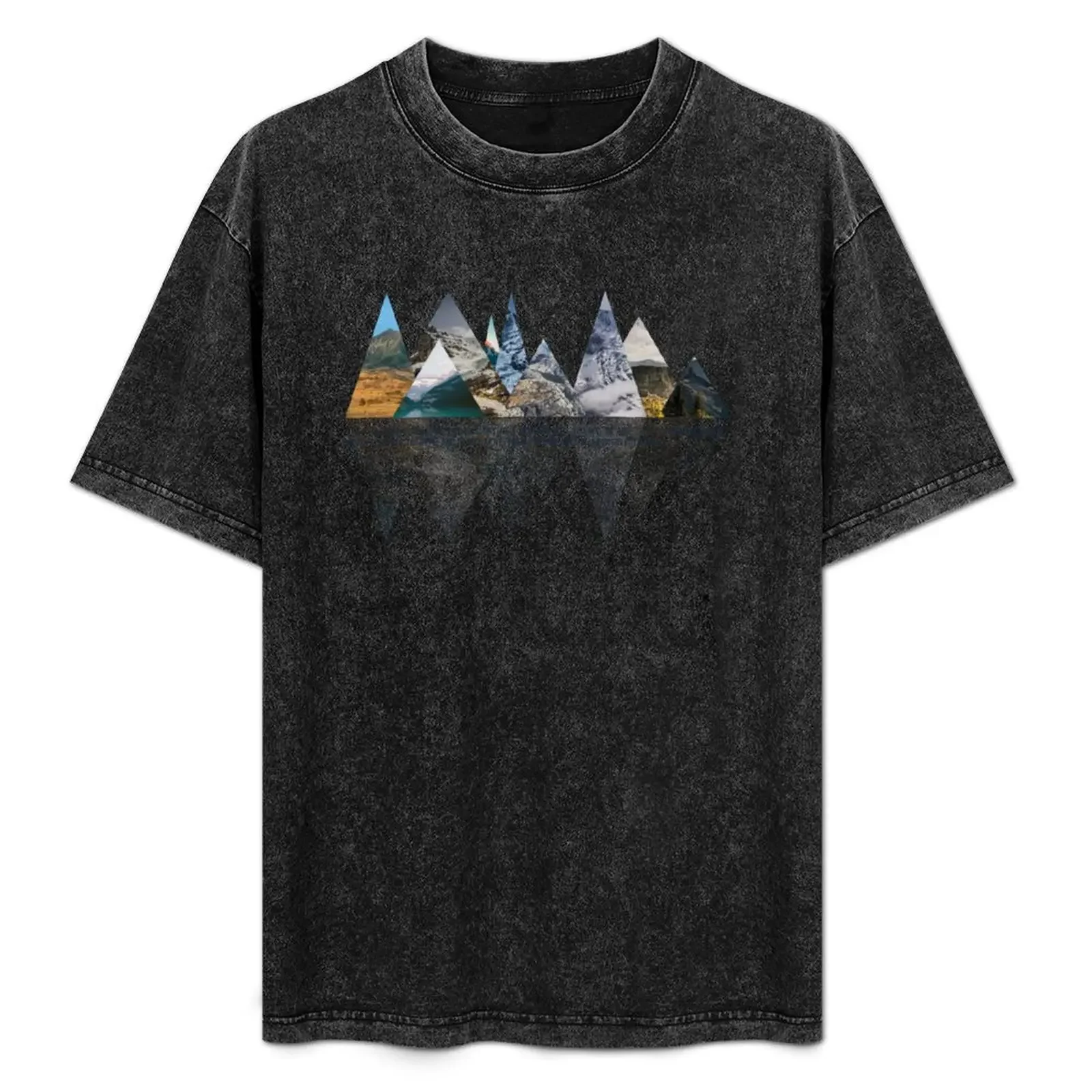 

MOVING MOUNTAINS T-Shirt Breathable Basic Cotton T-Shirt