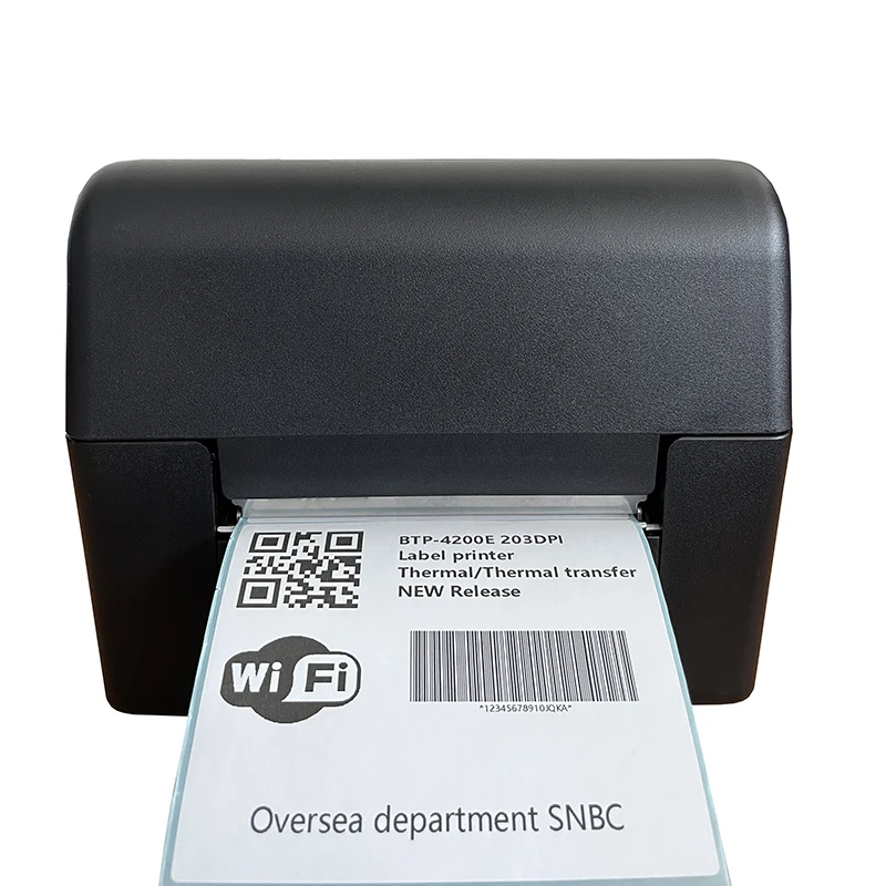 SNBC BTP-4200E New Arrival Parcel Label Printer Ribbon Thermal Printer for Retail