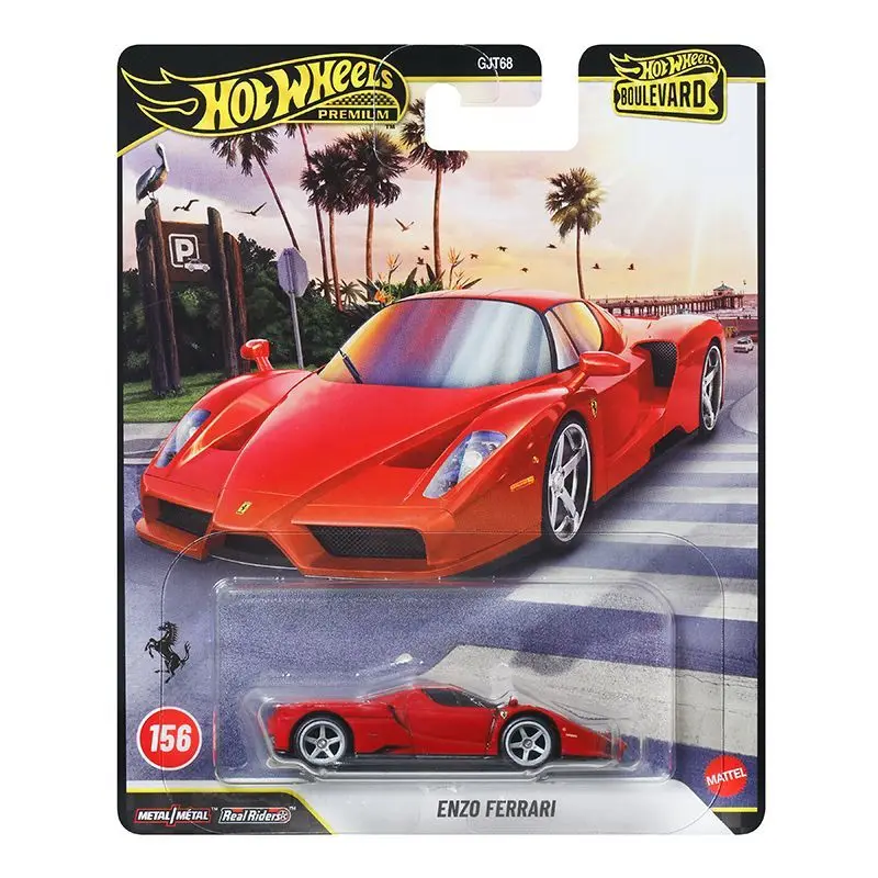 Hot Wheels GJT68‑J Boulevard Collection,Enzo Ferrari,560 SEC AMG,BMW M3 GT2,Aston Martin DBS El Camino,1:64 Collection Toy Gift image 2