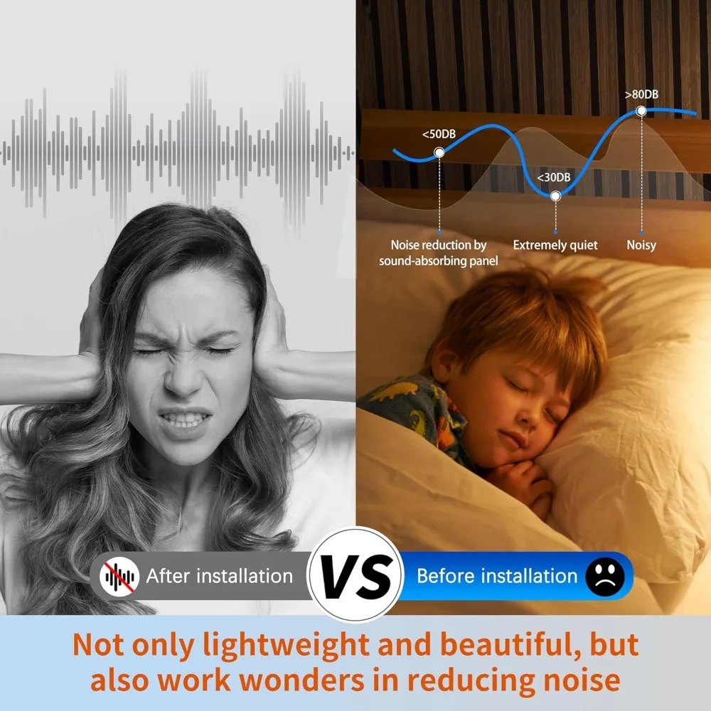 عبوات ألواح الحائط ثلاثية الأبعاد قابلة للتقشير واللصق |   لوحات الحائط لديكور الحائط الداخلي |   ألواح ذاتية اللصق ممتصة للصوت |   الخشب الصوتي