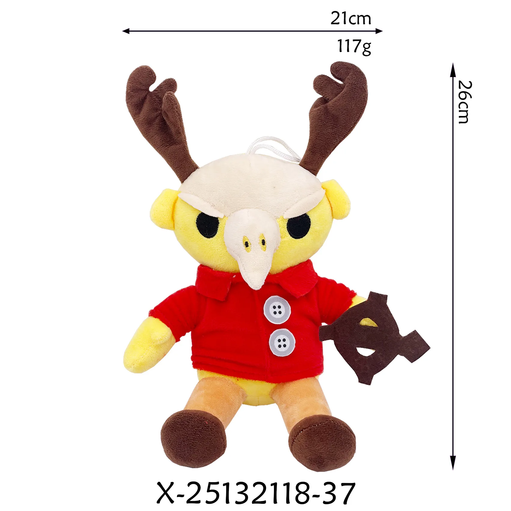 8 stile 99 notti nella foresta cervo giocattoli di peluche film animali di peluche cervo giocattolo fan regali di compleanno giocattoli per bambini regalo di Halloween