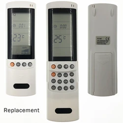 Replacement AC A/C Remote Control RC08B, 7ACEL1712, 202055091468 For Airwell / ELECTRA / Johnson / ELCO Air Conditioner