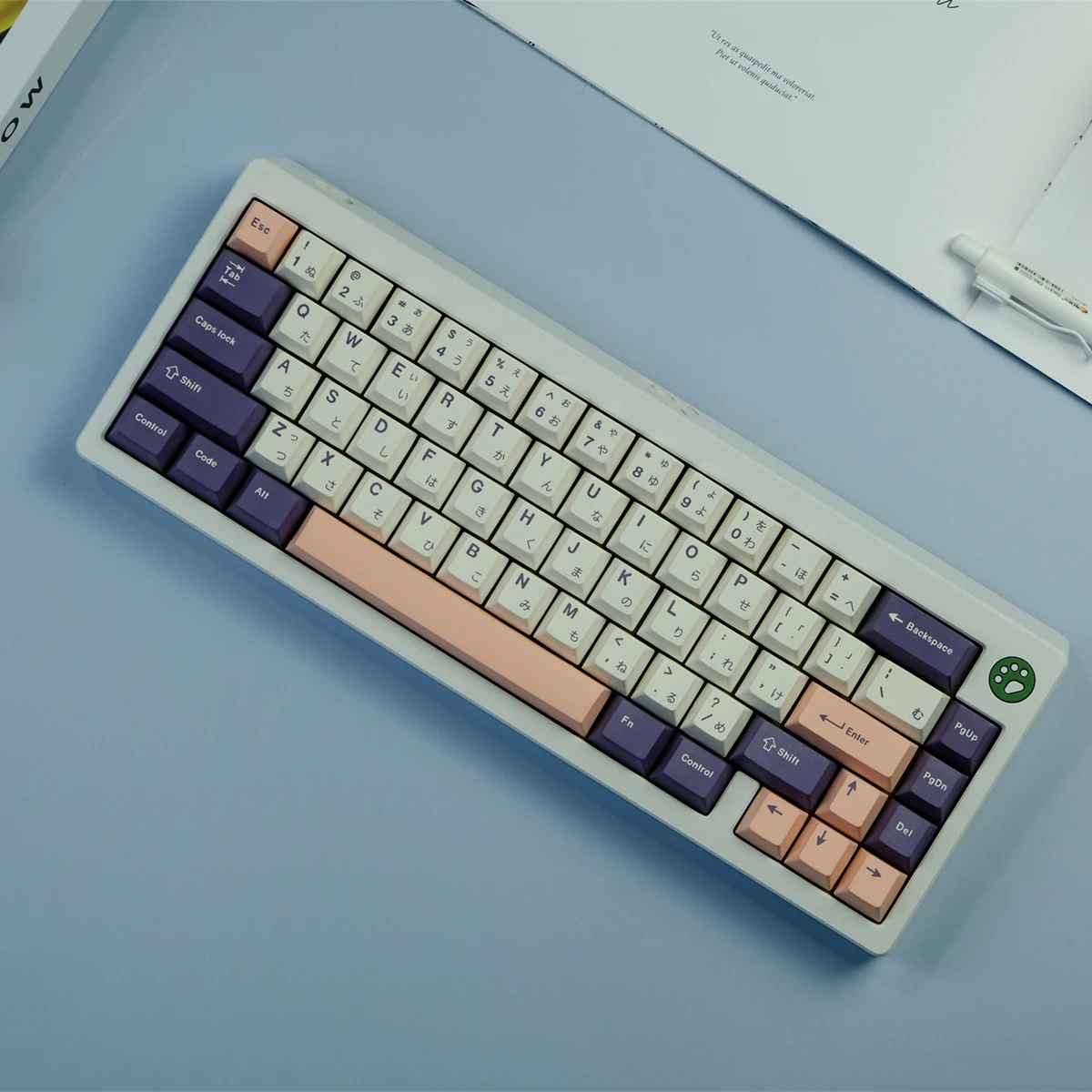 Imagem -02 - Chaves Gmk Formidável Japonês Keycaps Pbt Tintura Sublimação Cherry Perfil Keycap para mx Switch Teclado Mecânico Keycaps 129