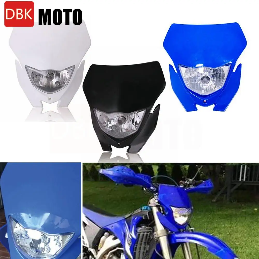 Motorcycle Headlight for Improved Night Vision Super Bright For Honda Yamaha WRF250 400 426 450 WR250 WR450 YZF TW TTR