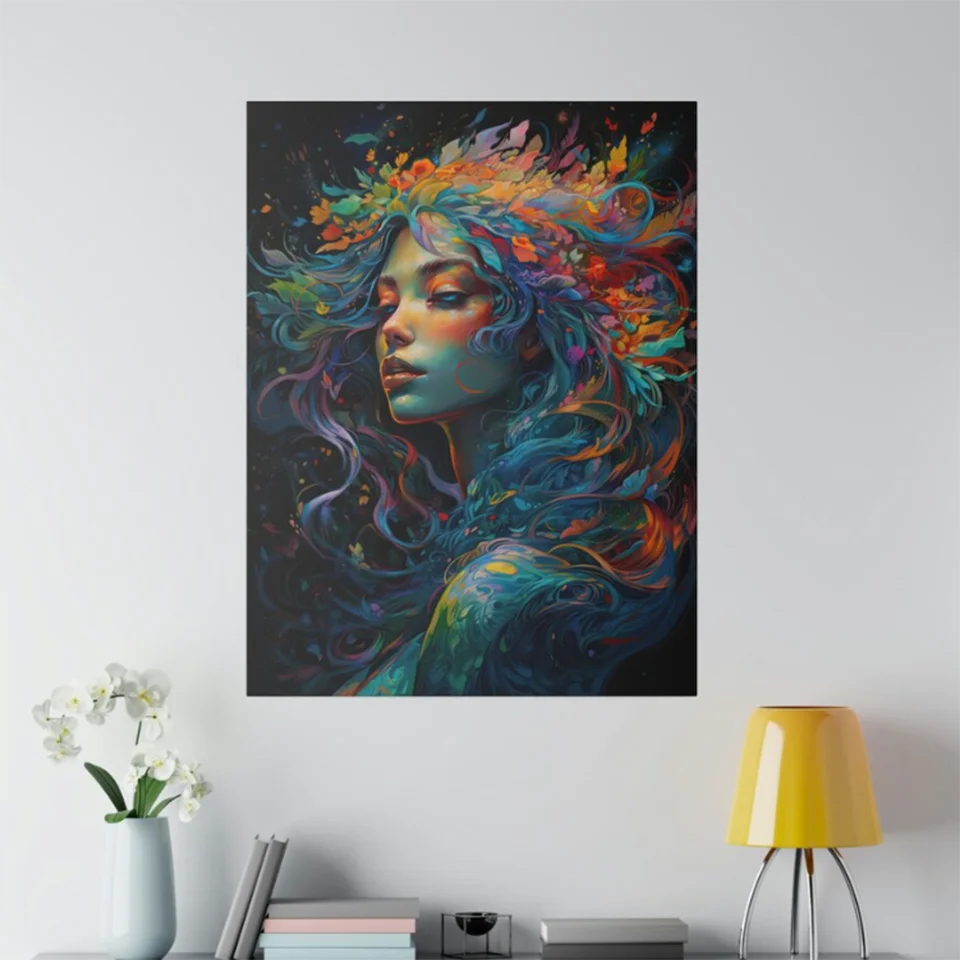 Celestial Goddess Diy Diamond Painting Girl Fantasy Full Square/Round Diamond Mosaic Embroidery Woman Portrait Home Decor