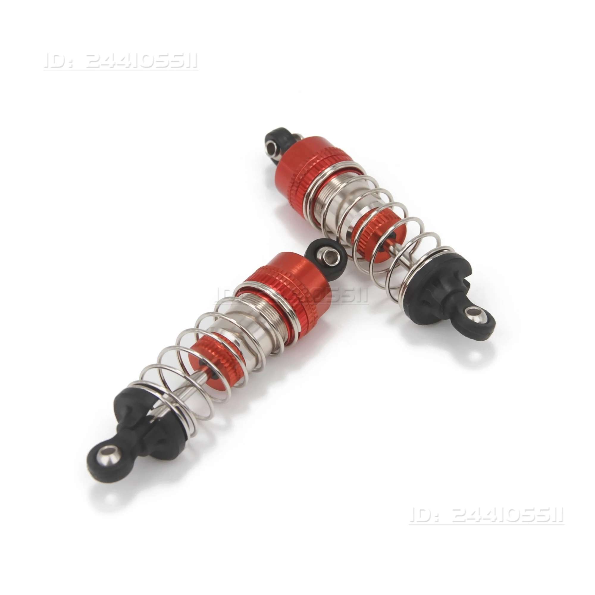 74 mm Metall-Stoßdämpfer-Dämpferaufhängung für 1/16 RC Car SCY 16101 16102 JJRC Q130 Wltoys 144001 144010 124017 MN128 MN86 MJX