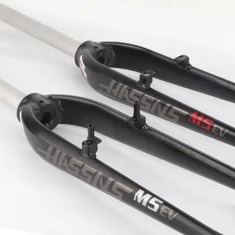 초경량 알루미늄 합금 MTB 산악 자전거 리지드 포크, 디스크 브레이크 V 브레이크 B-필러 M5EV QR 자전거 포크 부품, 825g, 26 27.5 인치