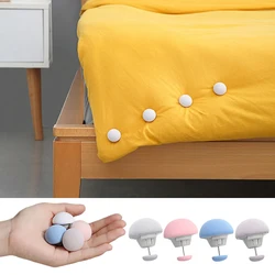 4/8PCS BedSheet Quilt Clip Duvet Cover Fastener Clip Anti Slip Blanket Buckles Quilt Holder Fixator Gripper Easy To Unlock
