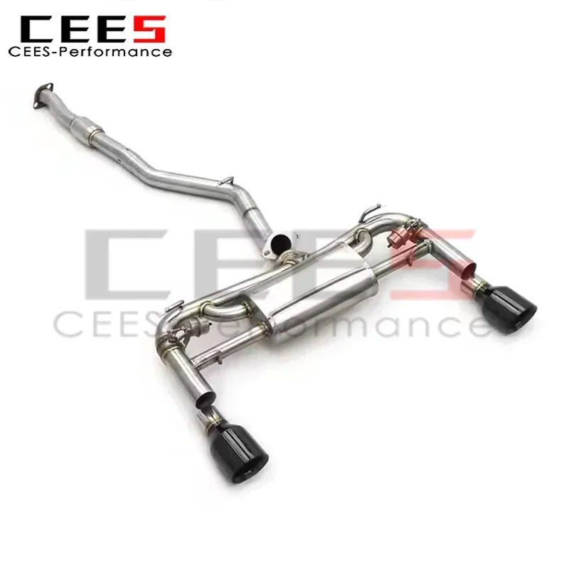 

cees Exhaust Catback for Toyota 86/FT86/GT86/GR86 2.0L 2012-2024 Stainless Steel Valve Exhaust Pipes Muffler Car System