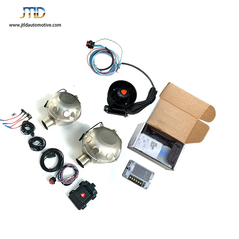 Alto-falantes ativos eletrônicos universais, reforço de som de exaustão Pro + controle de smartphone, outros para sistema de exaustão de carro