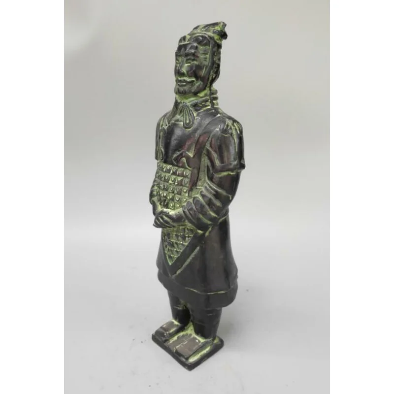 Chinese Collection Terra Pottery Warrior Soldier Statue