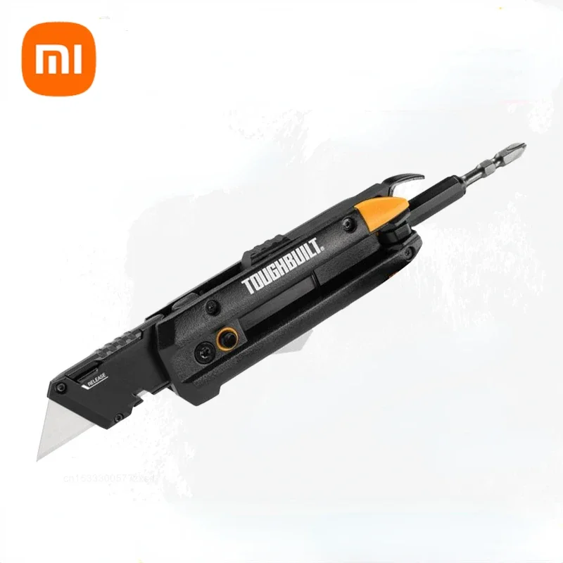 Xiaomi TOUGHBUILT TB-H4-12-IM Multifunction Folding 2-in-1 Knife with Bit Driver Pry Bar Tool Thickened Alloy Wallpaper Cutter