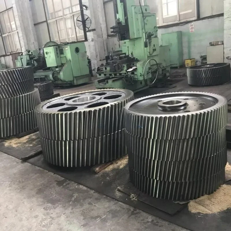 AISI 4140 Forging Steel Gear Grinding Helical Gear 4