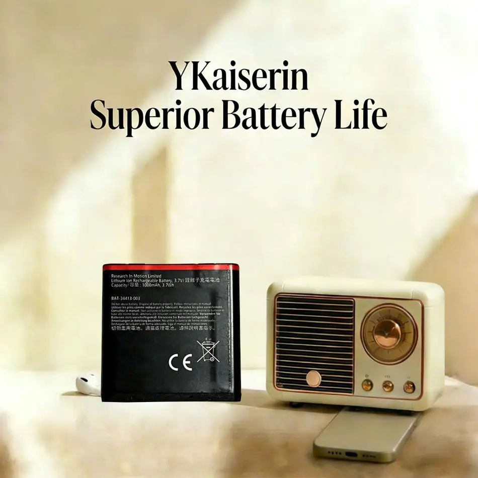 

Аккумулятор E-M1 с высокой совместимостью для мобильных телефонов Blackberry 9360, 9350, 9370 EM1