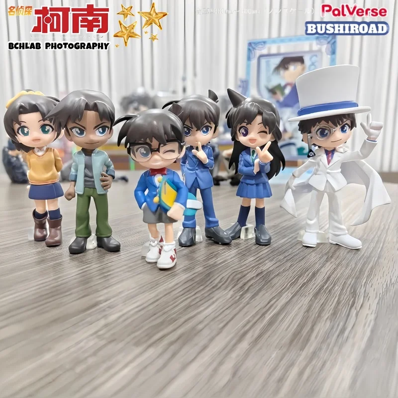 

В наличии Япония Bushiroad оригинальный детектив Conan Palverse серии слепая коробка аниме фигурка модель из ПВХ настольный орнамент игрушки подарки