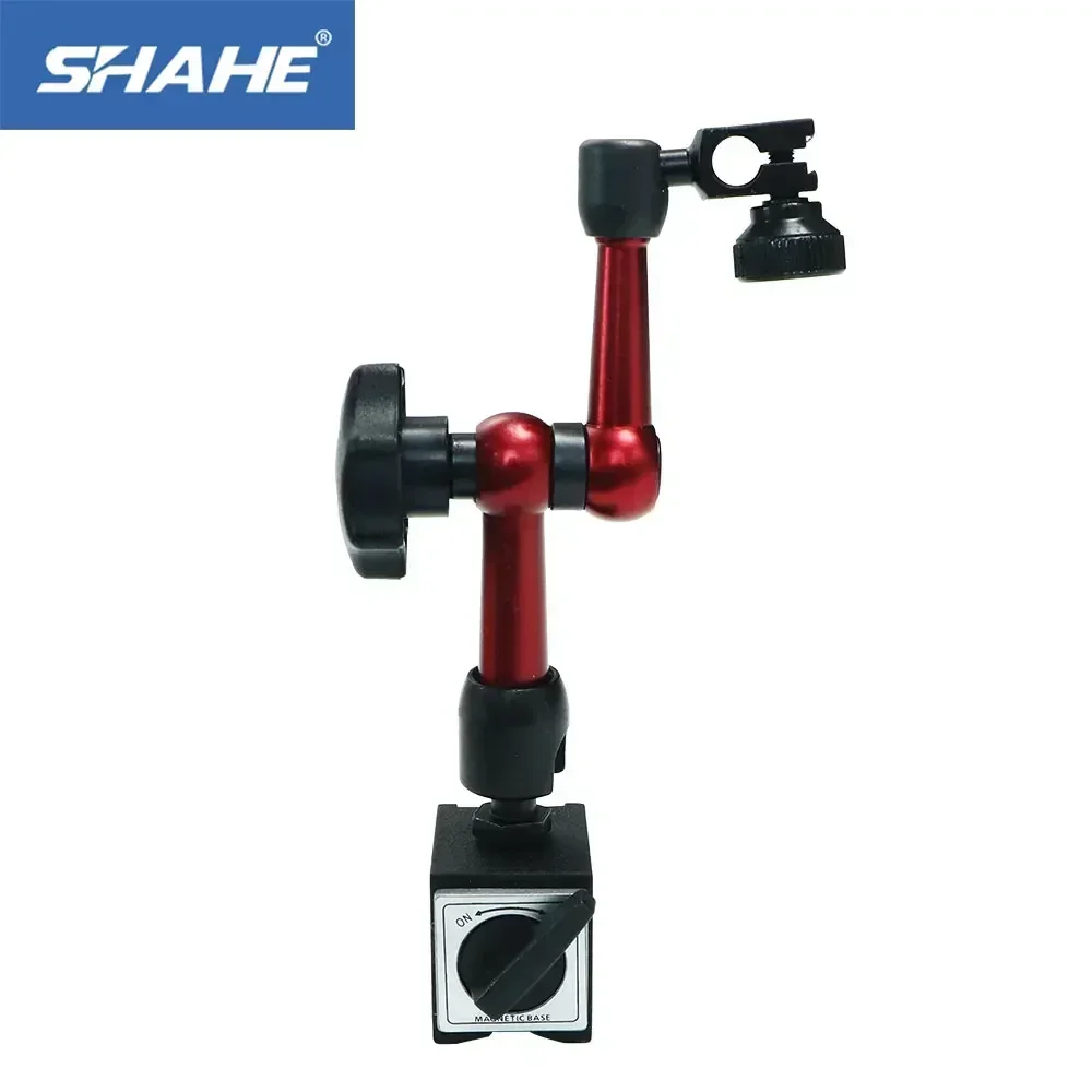 SHAHE Magnetic Force 30kg Mini Universal Flexible Magnetic Base Holder Stand & Dial Test Indicator Tool For Dial Indicator