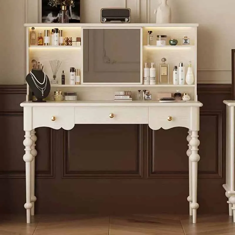 A  black bedroom dresser eithe drawers box nordic Hotel Living Room Dressing Table Storage Makeup