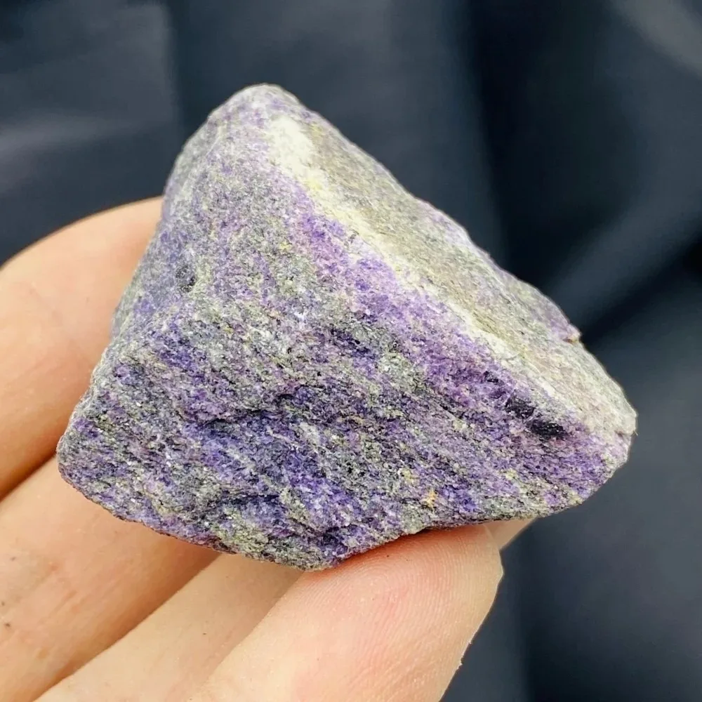 Natural Raw Purple Dragon Stone Crystal Healing Gemstone for Chakra Balancing Meditation Spiritual Gift