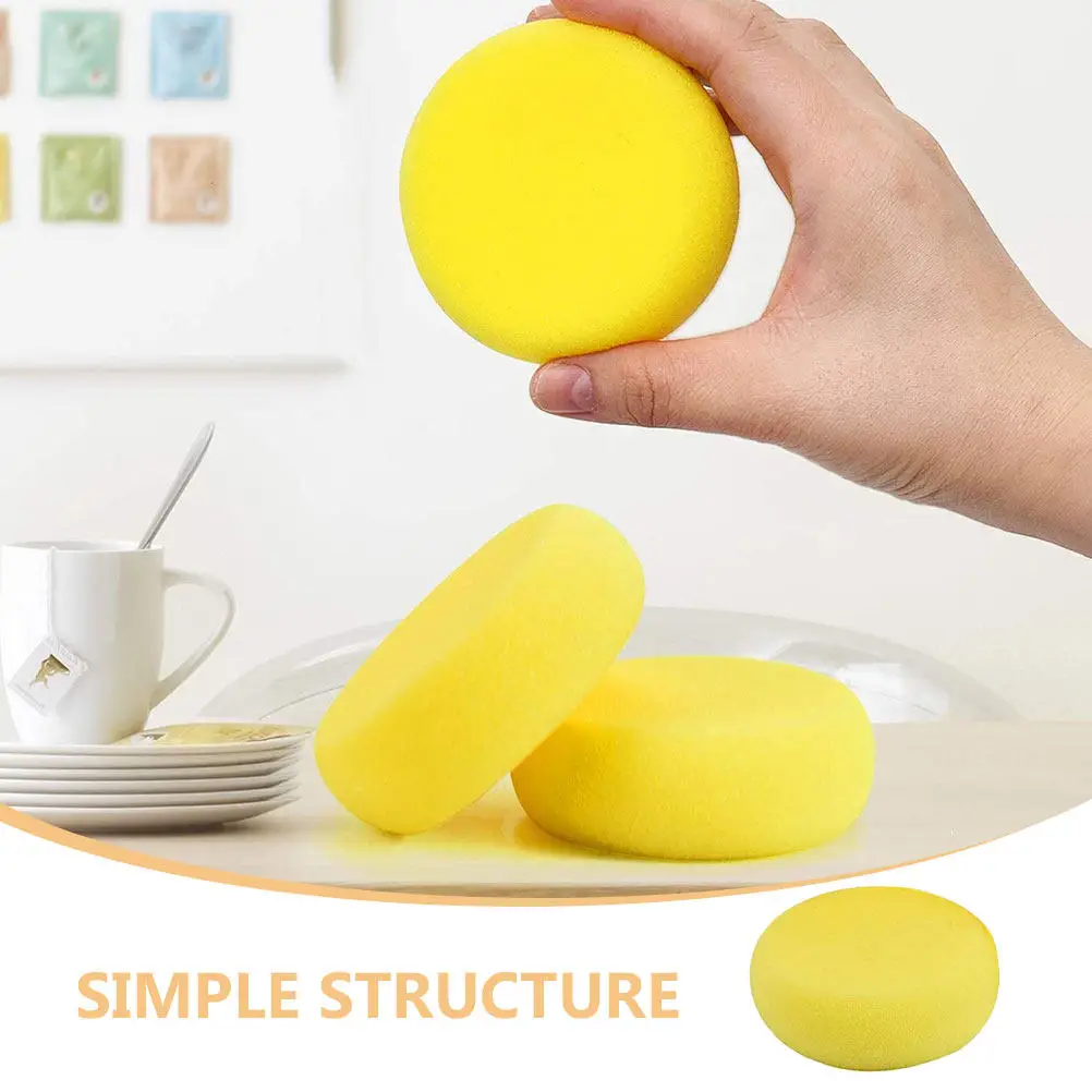 25Pcs Water Absorbing Painting Sponge Artist Sponge for Acrylic Watercolor Art Paint Cleaning Tool Small Sponges