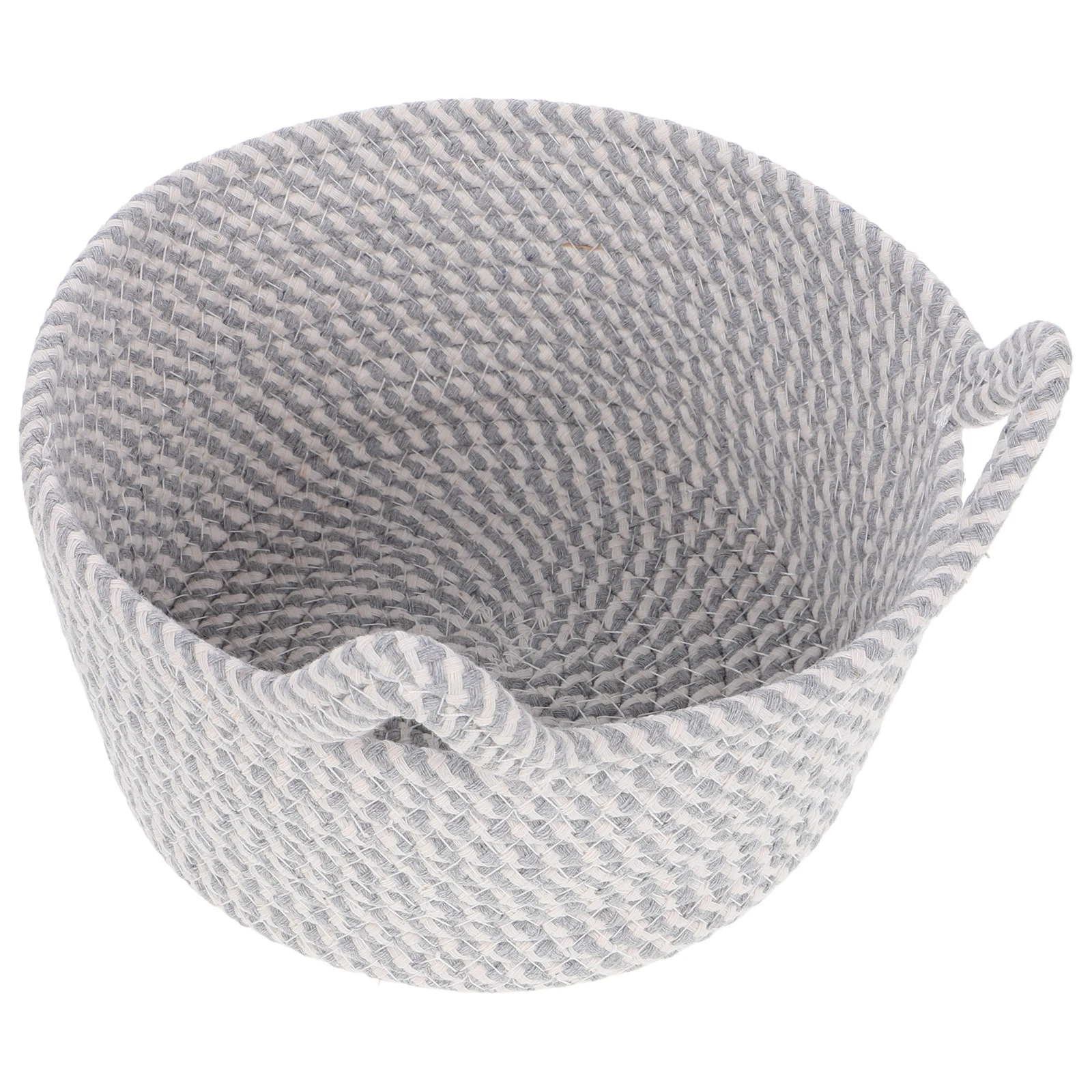 

Cotton Rope Storage Basket for Shelves Closet Bins Bathroom Cute Decorative Baskets